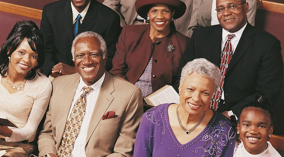 Family in Church